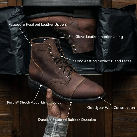 NWOT Thursday Boots Men's Captain Boots Size 10.5 Standard - Picture 2 of 9